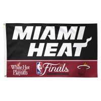 Eastern Conference Champions Miami Heat East Conference Champ Flag - Deluxe 3' X 5'