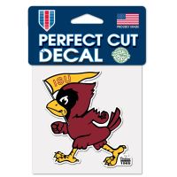 Iowa State Cyclones / Vintage Collegiate VINTAGE Perfect Cut Color Decal 4" x 4"