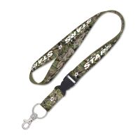 Dallas Stars / Mossy Oak NHL Lanyard w/detachable buckle 1"