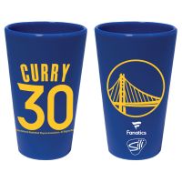 Golden State Warriors 16 oz Silicone Pint Glass Stephen Curry