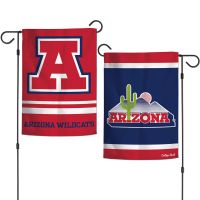 Arizona Wildcats / Vintage Collegiate Garden Flags 2 sided 12.5" x 18"