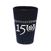 Kentucky Derby / Kentucky Derby Kentucky Derby 150 Black 1.5oz Silicone Shot Glass