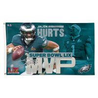 Super Bowl Champions Philadelphia Eagles Super Bowl 59 MVP Flag - Deluxe 3' X 5' Jalen Hurts