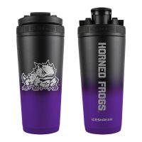TCU Horned Frogs Ombre 26oz Stainless Steel Ice Shaker