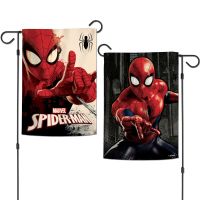 Spider-Man / Marvel (c) 2021 MARVEL Garden Flags 2 sided 12.5" x 18"