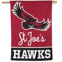 Saint Joseph's Hawks Vertical Flag 28" x 40"