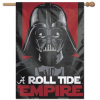 Alabama Crimson Tide DARTH VADER Vertical Flag 28" x 40"