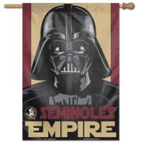 Florida State Seminoles star wars vader Vertical Flag 28" x 40"