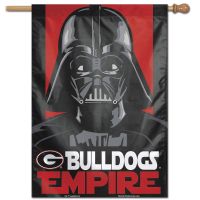 Georgia Bulldogs DARTH VADER Vertical Flag 28" x 40"