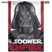 Oklahoma Sooners VADER Vertical Flag 28" x 40"