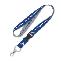 U.S. Air Force Lanyard w/detachable buckle 1"