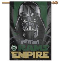 Colorado State Rams DARTH VADER Vertical Flag 28" x 40"