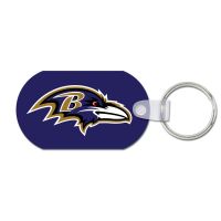 Baltimore Ravens Metal Key Ring - Aluminum