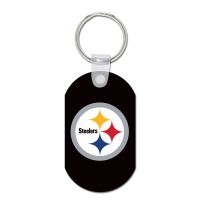 Pittsburgh Steelers Metal Key Ring - Aluminum