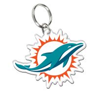 Miami Dolphins Premium Acrylic Key Ring