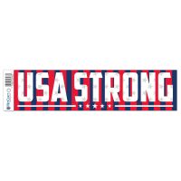 Patriotic Bumper Strip 3" x 12"