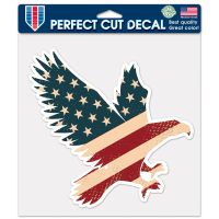 Patriotic Perfect Cut Color Decal 8" x 8"