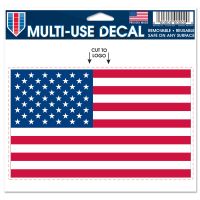 Patriotic Multi-Use Decal - cut to logo 5" x 6"