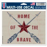 Patriotic Multi-Use Decal - cut to logo 5" x 6"