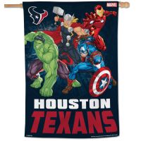 Houston Texans / Marvel (C) 2021 Marvel Vertical Flag 28" x 40"