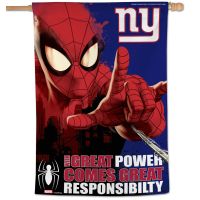 New York Giants / Marvel (C) 2022 Marvel Vertical Flag 28" x 40"