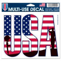 Patriotic Multi-Use Decal - cut to logo 5" x 6"