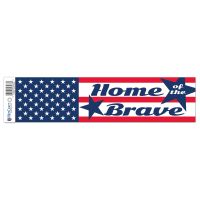 Patriotic Bumper Strip 3" x 12"