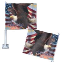 Patriotic Car Flag 11.75" x 14"