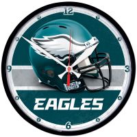 Philadelphia Eagles Round Wall Clock 12.75"