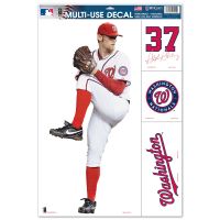 PLAYERS CHOICE DIAMOND CLUB(R) Multi Use Decal 11" x 17" Stephen Strasburg