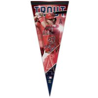PLAYERS CHOICE DIAMOND CLUB(R) Premium Pennant 12" x 30" Mike Trout