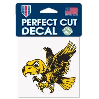 Iowa Hawkeyes / Vintage Collegiate UNIVERSITY OF IOWA RETRO Perfect Cut Color Decal 4" x 4"