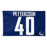 Vancouver Canucks Flag - Deluxe 3' X 5' Elias Pettersson