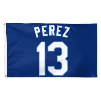 Flag - Deluxe 3' X 5' Salvador Perez