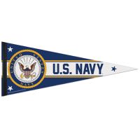 U.S. Navy Premium Pennant 12" x 30"