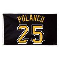 Pittsburgh Pirates Flag - Deluxe 3' X 5' Gregory Polanco