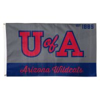 Arizona Wildcats / Vintage Collegiate Flag - Deluxe 3' X 5'