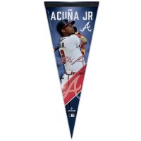 Atlanta Braves PLAYERS CHOICE DIAMOND CLUB(R) Premium Pennant 12" x 30" Ronald Acuna Jr.