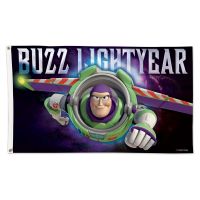 Toy Story / Disney BUZZ LIGHTYEAR FLYING Flag - Deluxe 3' X 5' Buzz