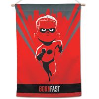 / Disney Incredibles Vertical Flag 28" x 40" Dash