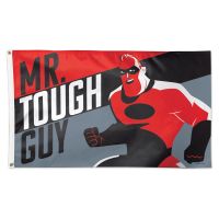 / Disney INCREDIBLES Flag - Deluxe 3' X 5' Mr. Incredible