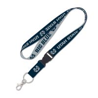 Utah State Aggies Slogan Lanyard w/detachable buckle 1"