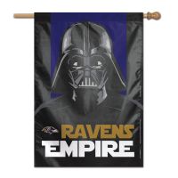 Baltimore Ravens / Star Wars Vader Vertical Flag 28" x 40"