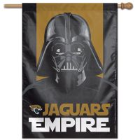 Jacksonville Jaguars / Star Wars Vader Vertical Flag 28" x 40"