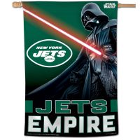 New York Jets / Star Wars Darth Vader Vertical Flag 28" x 40"