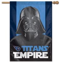 Tennessee Titans / Star Wars Vader Vertical Flag 28" x 40"