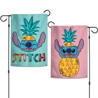 / Disney Stitch Garden Flags 2 sided 12.5" x 18"