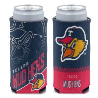 Toledo Mud Hens FADE 12 oz Slim Can Cooler