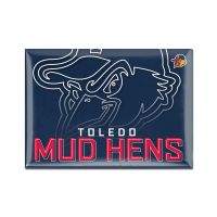 Toledo Mud Hens FADE Metal Magnet 2.5" x 3.5"