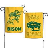 North Dakota State Bison / Vintage Collegiate Garden Flags 2 sided 12.5" x 18"